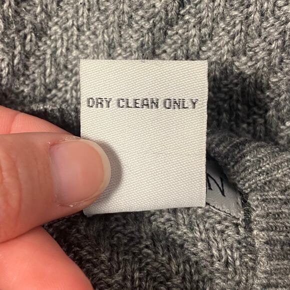 Jamison Cashmere Silk Long Sleeve Sweater‎ Womens Size XS Gray - Picture 7 of 7